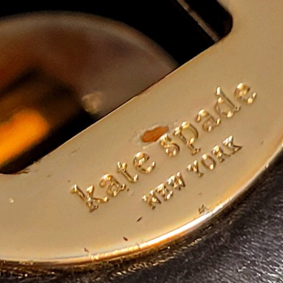 Kate Spade black leather wallet - Picture 3 of 3